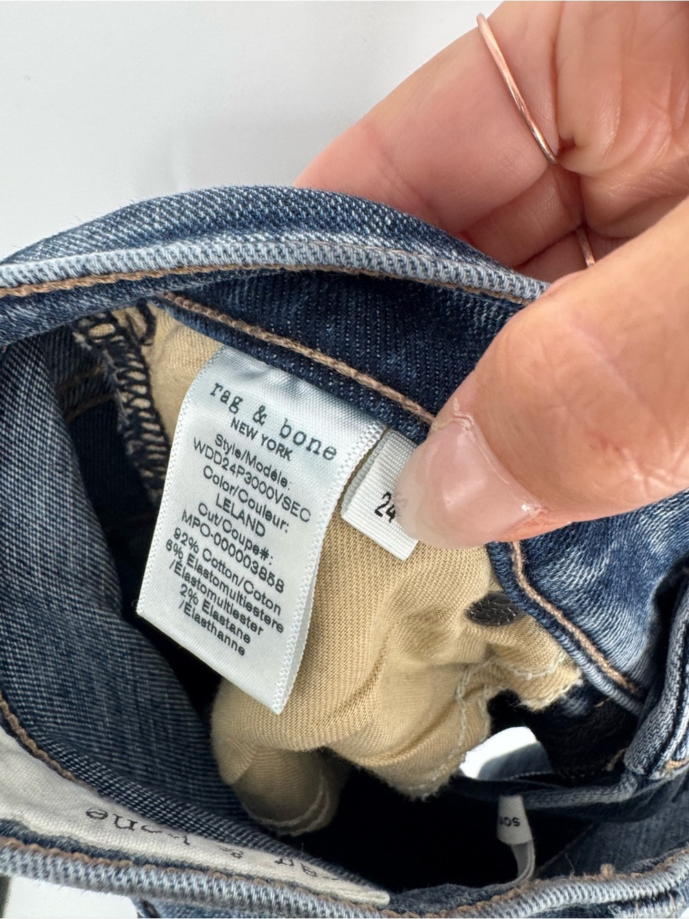 Rag & Bone Sofie High-Rise Ankle Ultra Wide Jeans - Size 24 - Picture 10 of 15